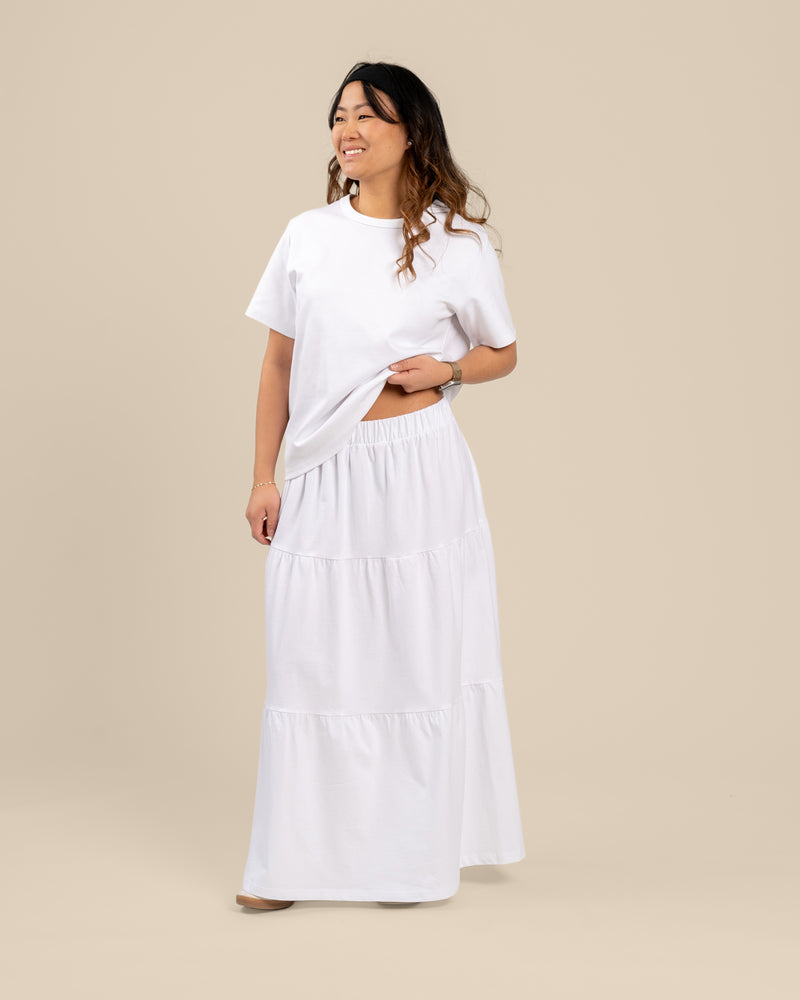 Kerroshame, valkoinen