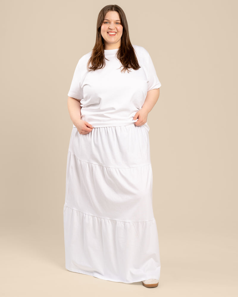 Kerroshame, valkoinen