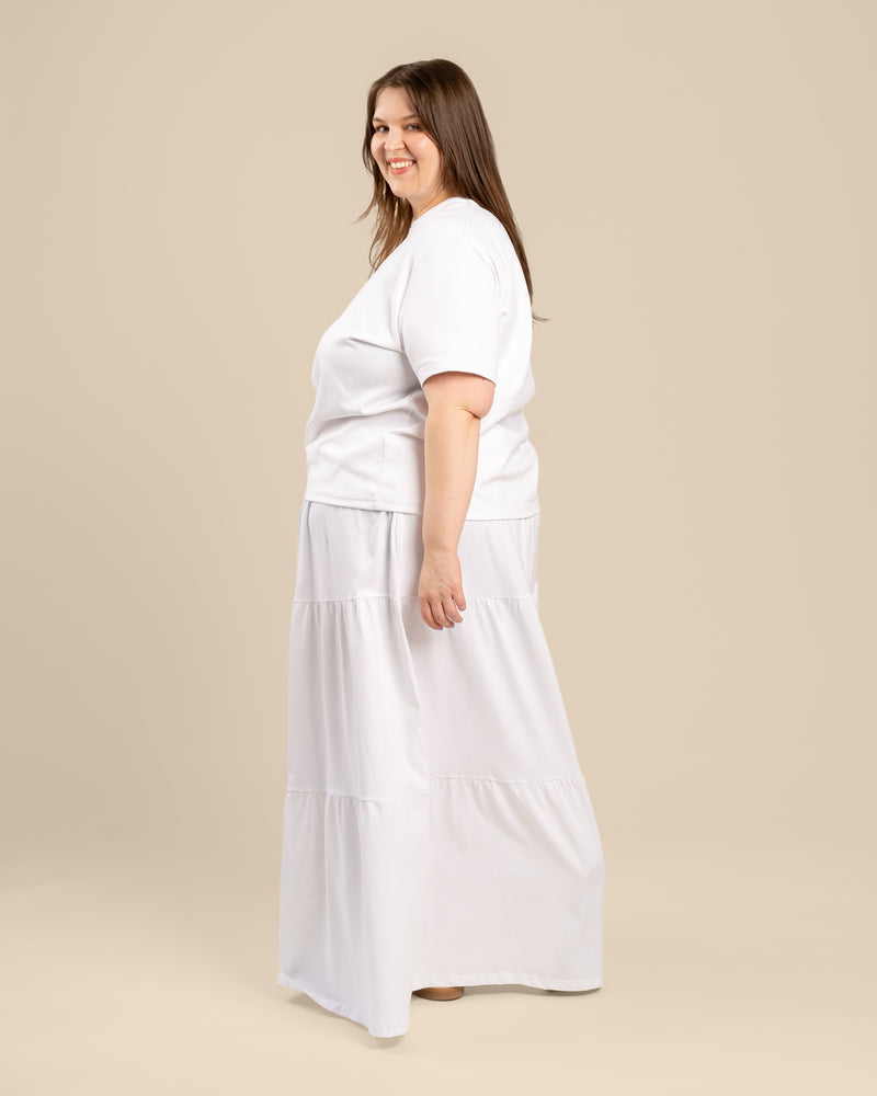 Kerroshame, valkoinen