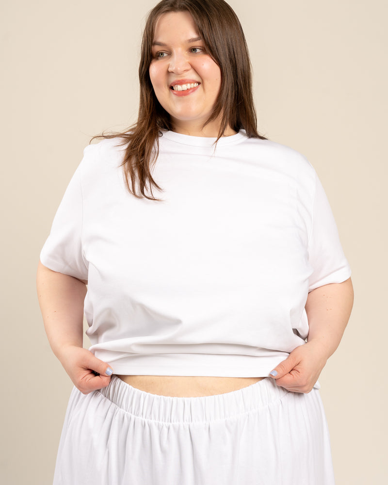 Kerroshame, valkoinen