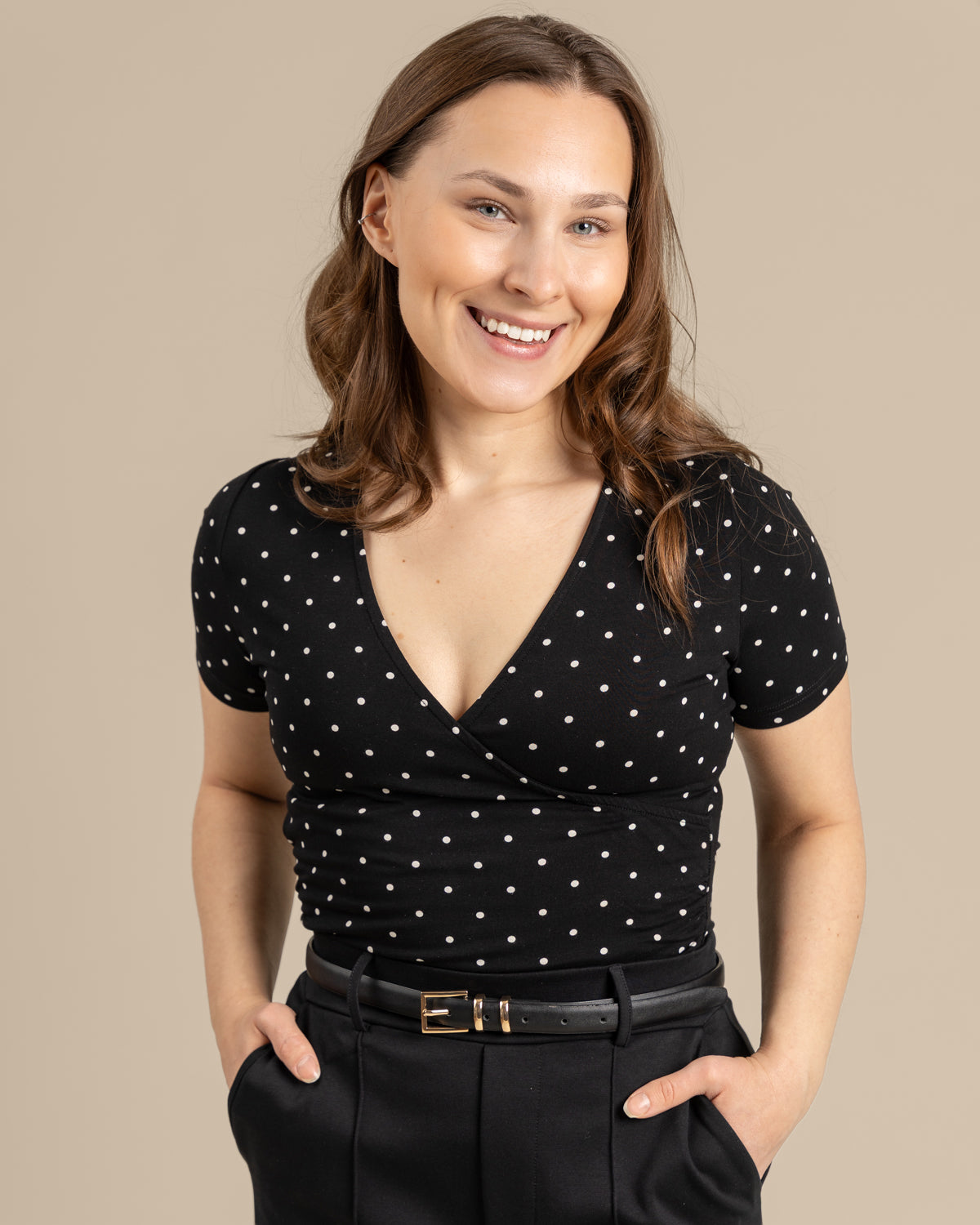 Kietaisupääntie T-paita, Musta Pilkku