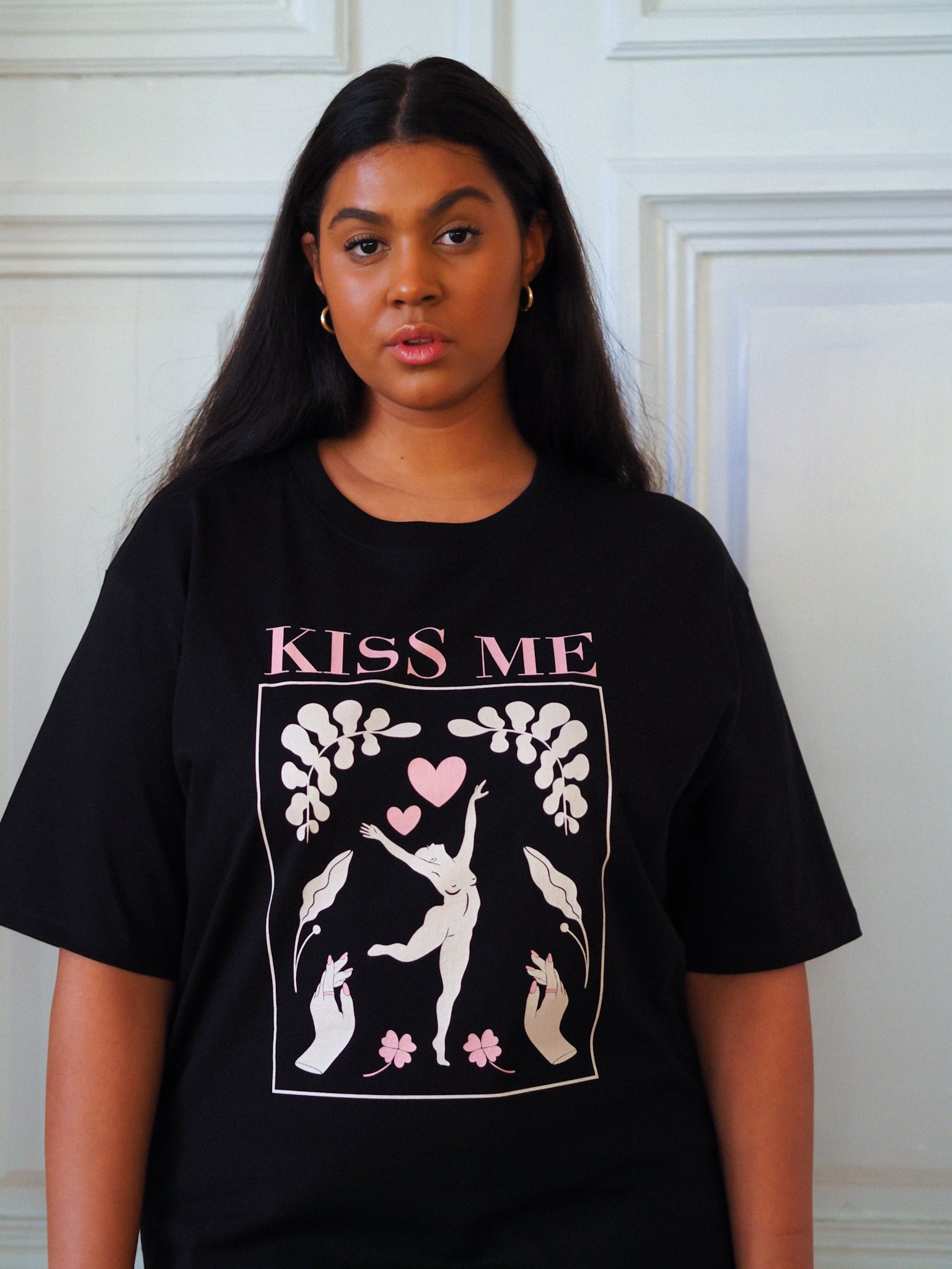 Kiss Me Oversize T-paita