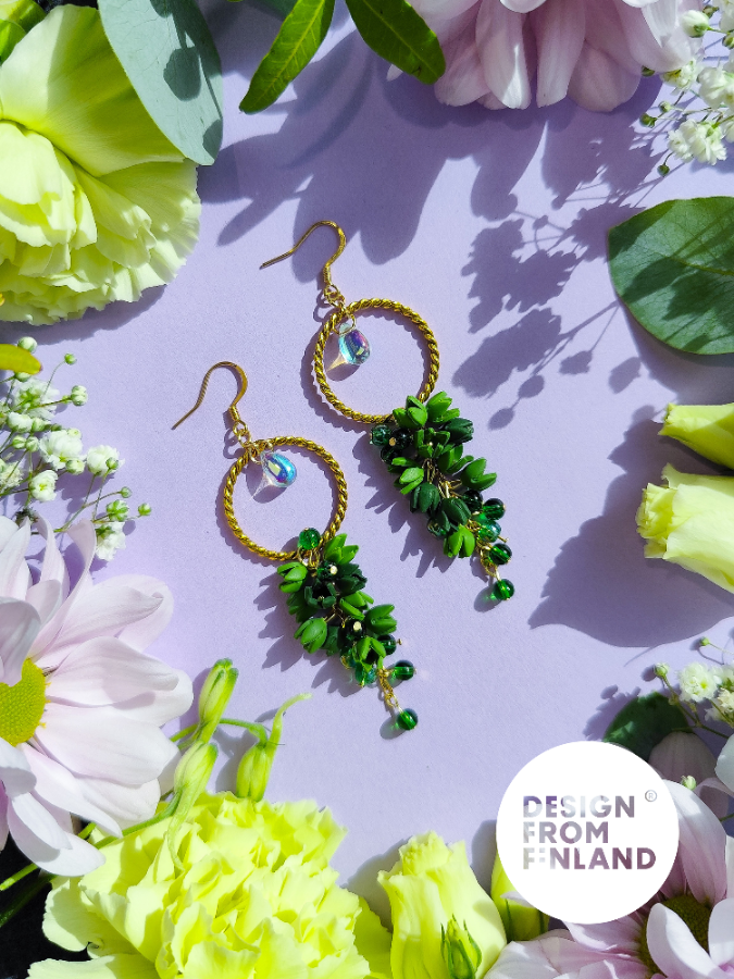 Kuusien kutsu -korvakorut - iso