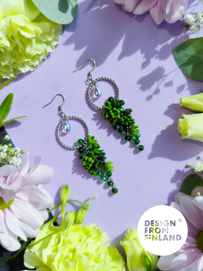 Kuusien kutsu -korvakorut - iso