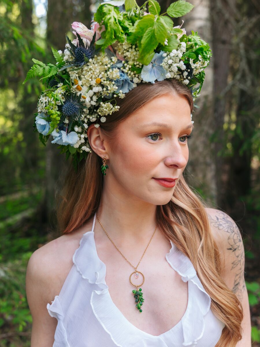 Kuusien kutsu -nappikorvakorut