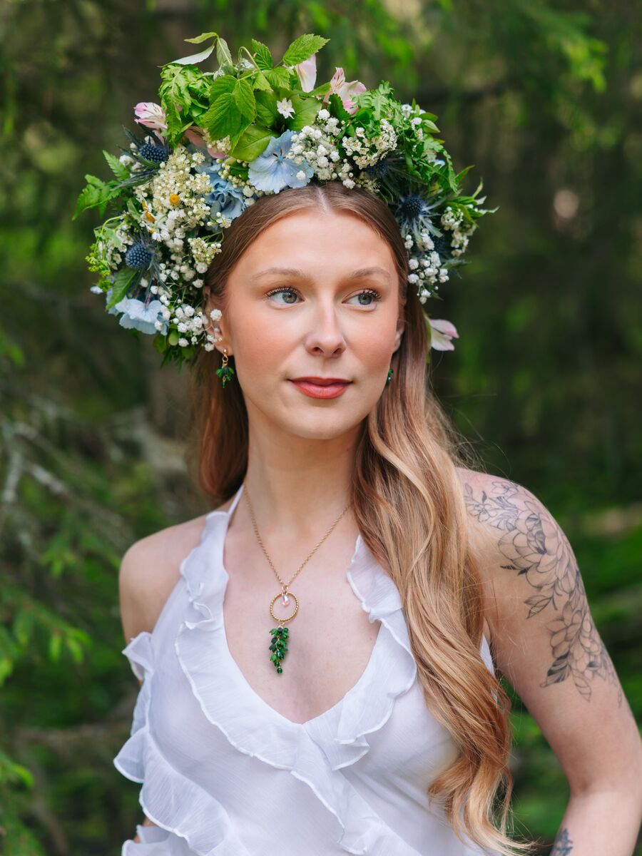 Kuusien kutsu -nappikorvakorut