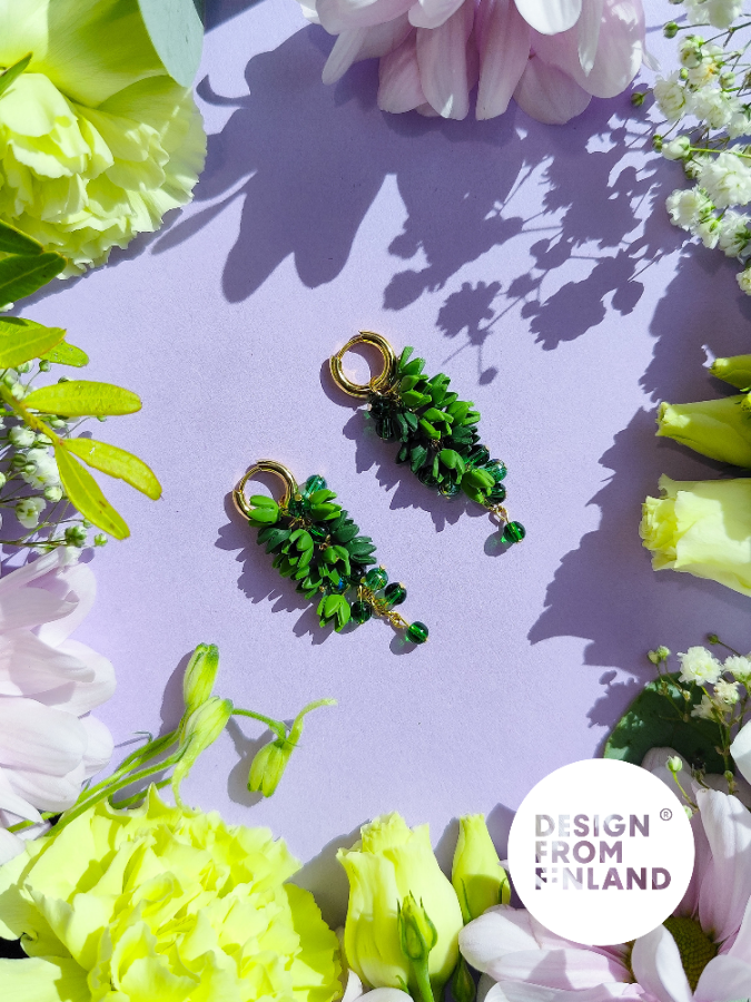 Kuusien kutsu -korvakorut - huggie