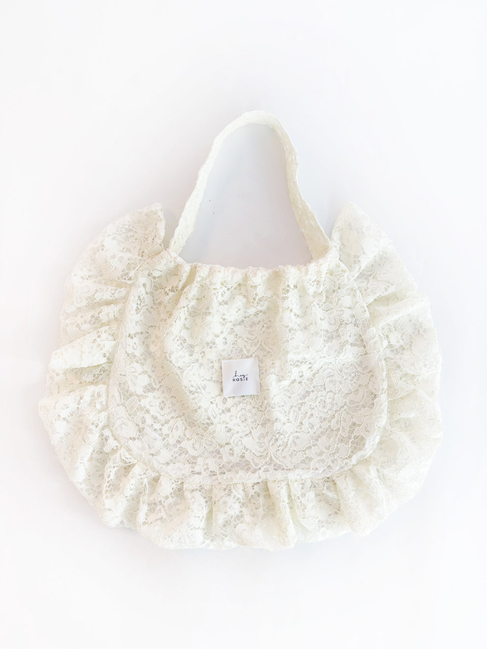 Lace Ruffle Bag - Soft Hug