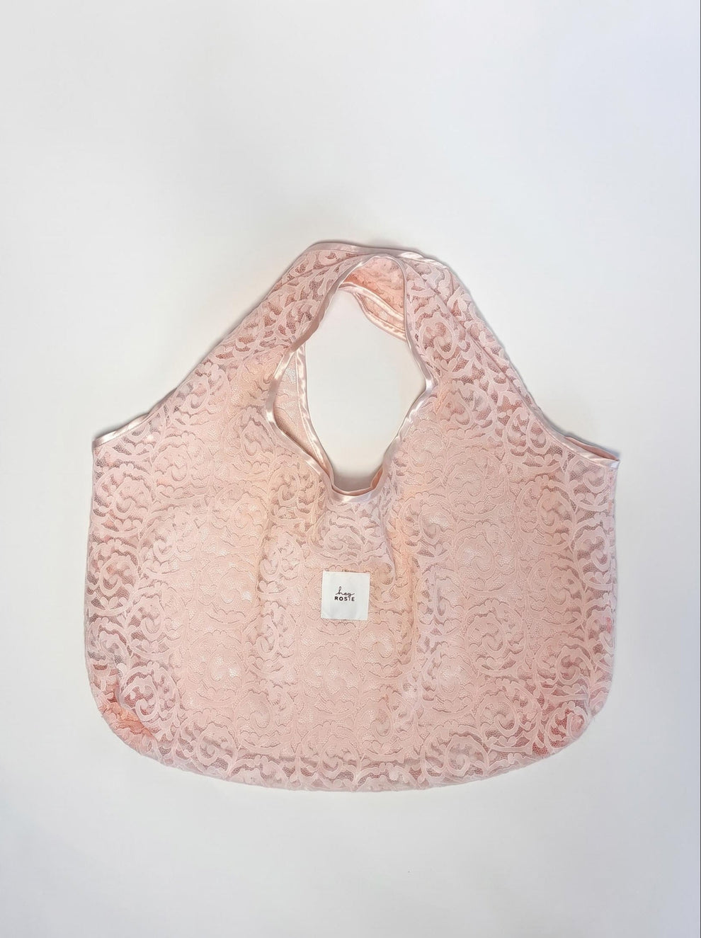 Every Day Lace Bag — Rose Blush