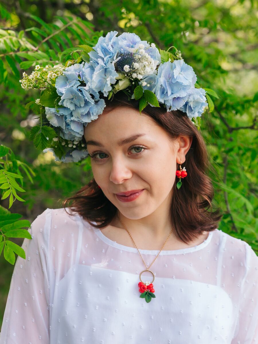 Leiskuva pihlaja -kaulakoru