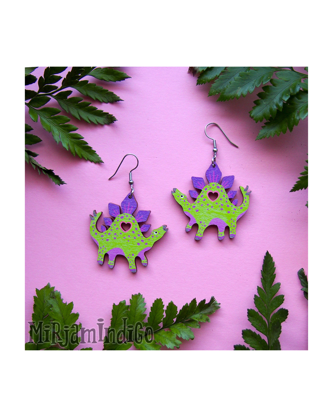 LuvLuv Stegosaurus vanerikorvakorut