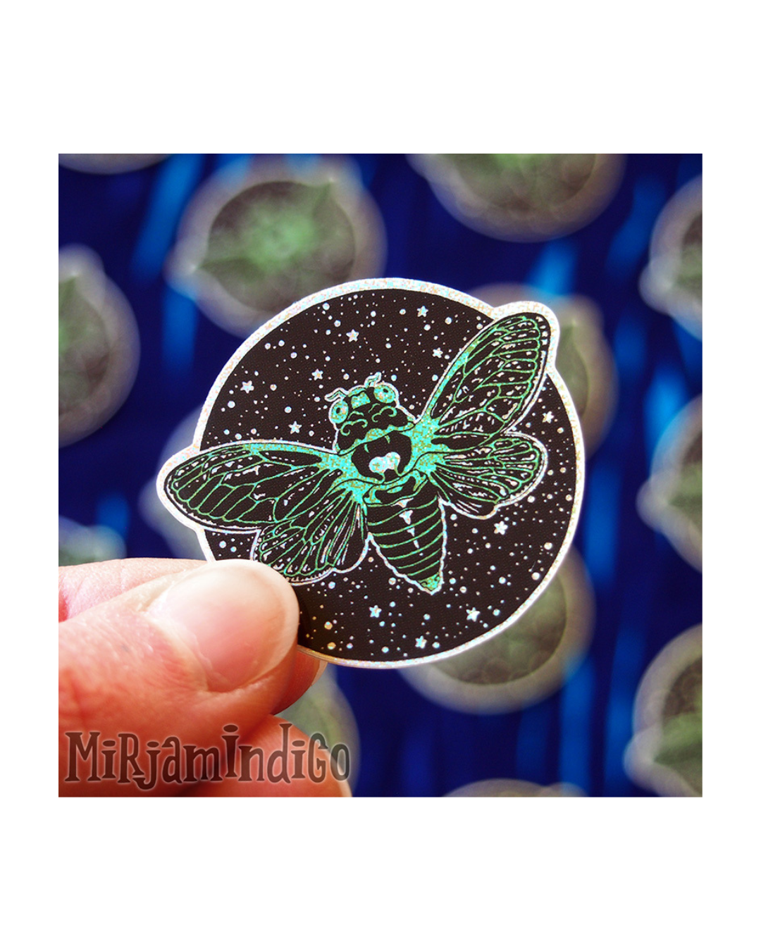 Space Cicada Small vinyylitarra