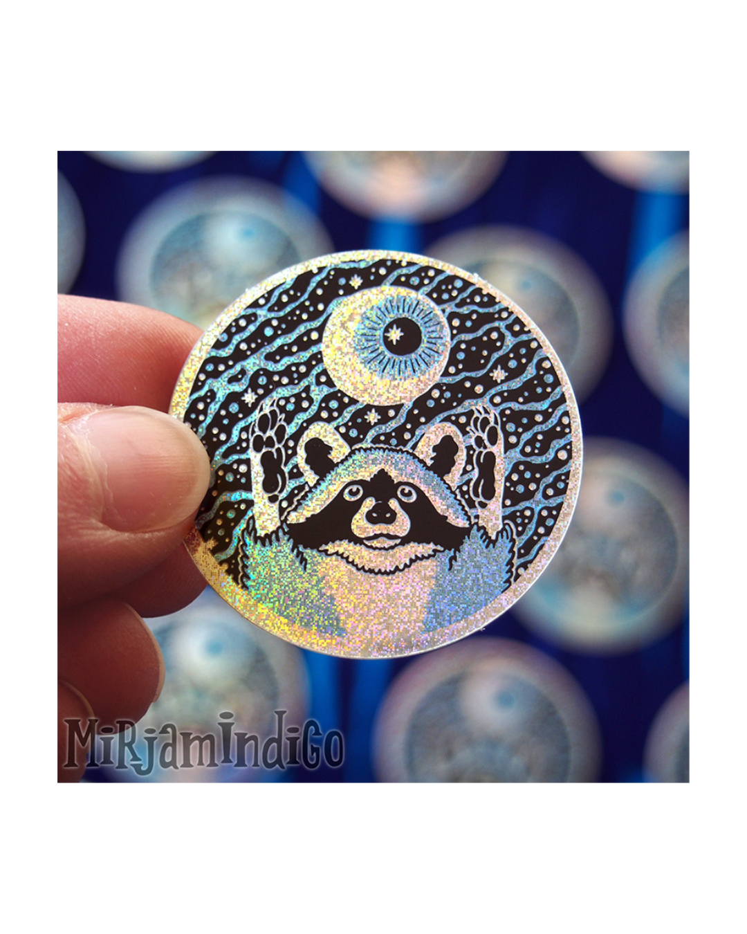 Space Raccoon Small vinyylitarra