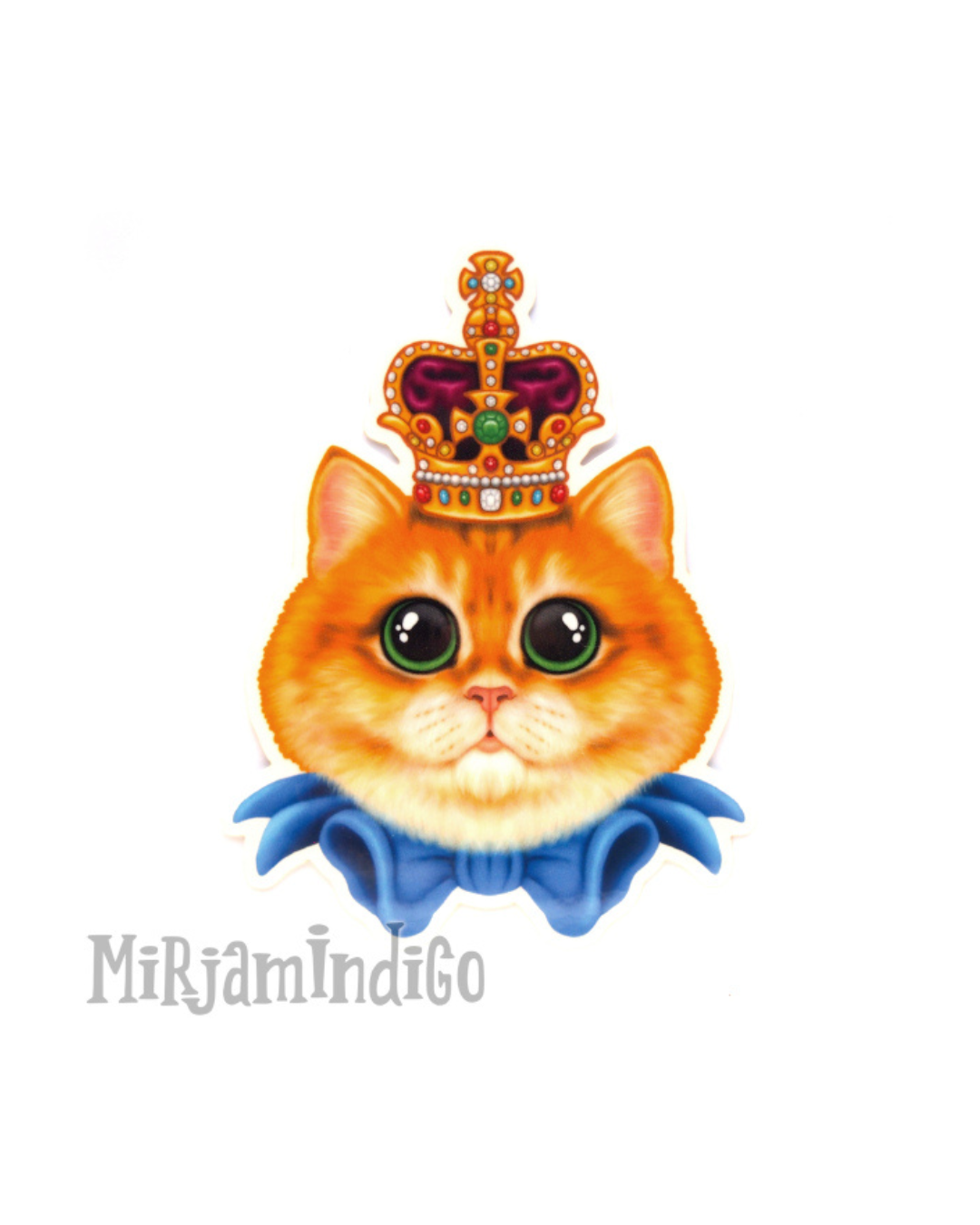 Kitten Royale Orange vinyylitarra