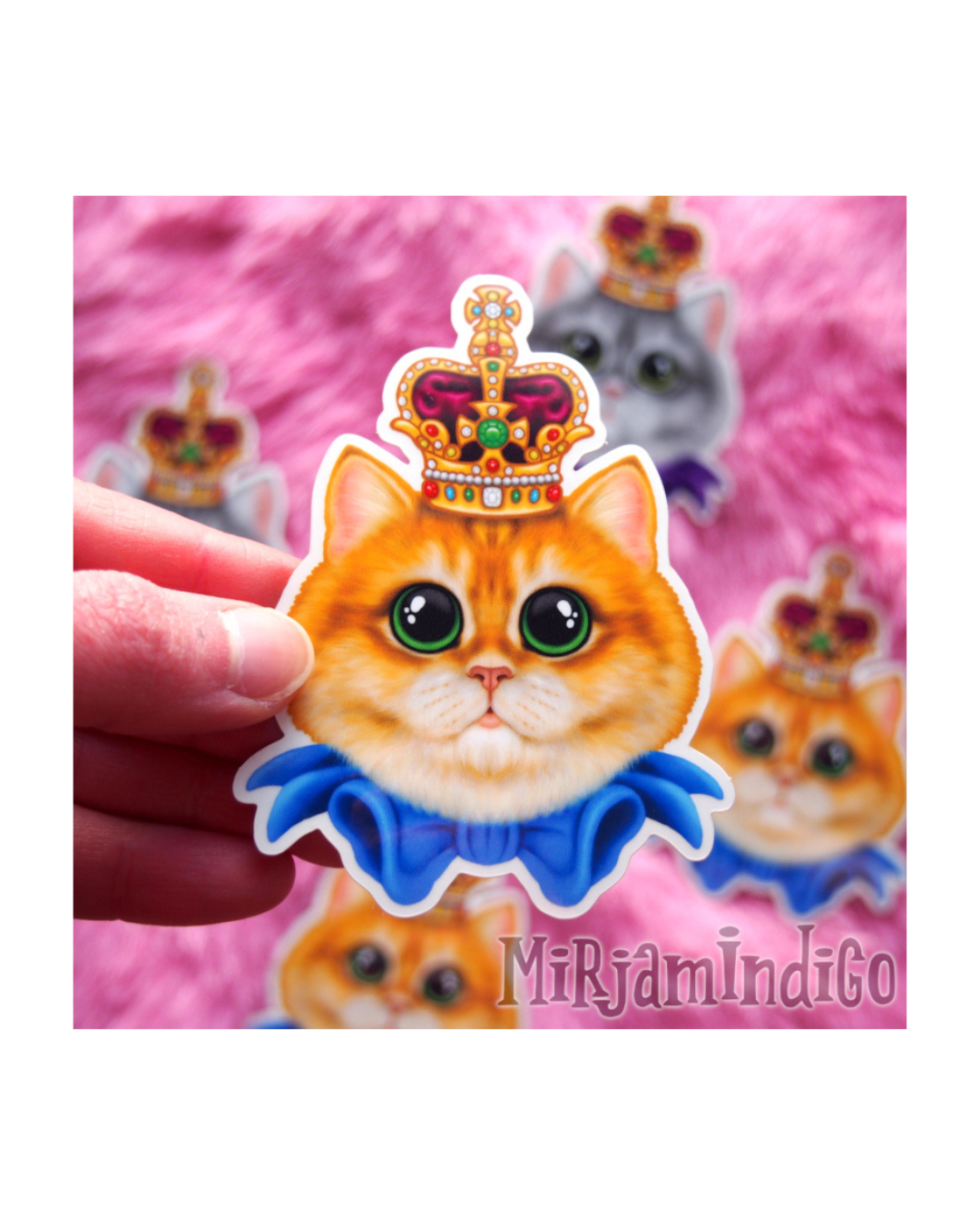 Kitten Royale Orange vinyylitarra