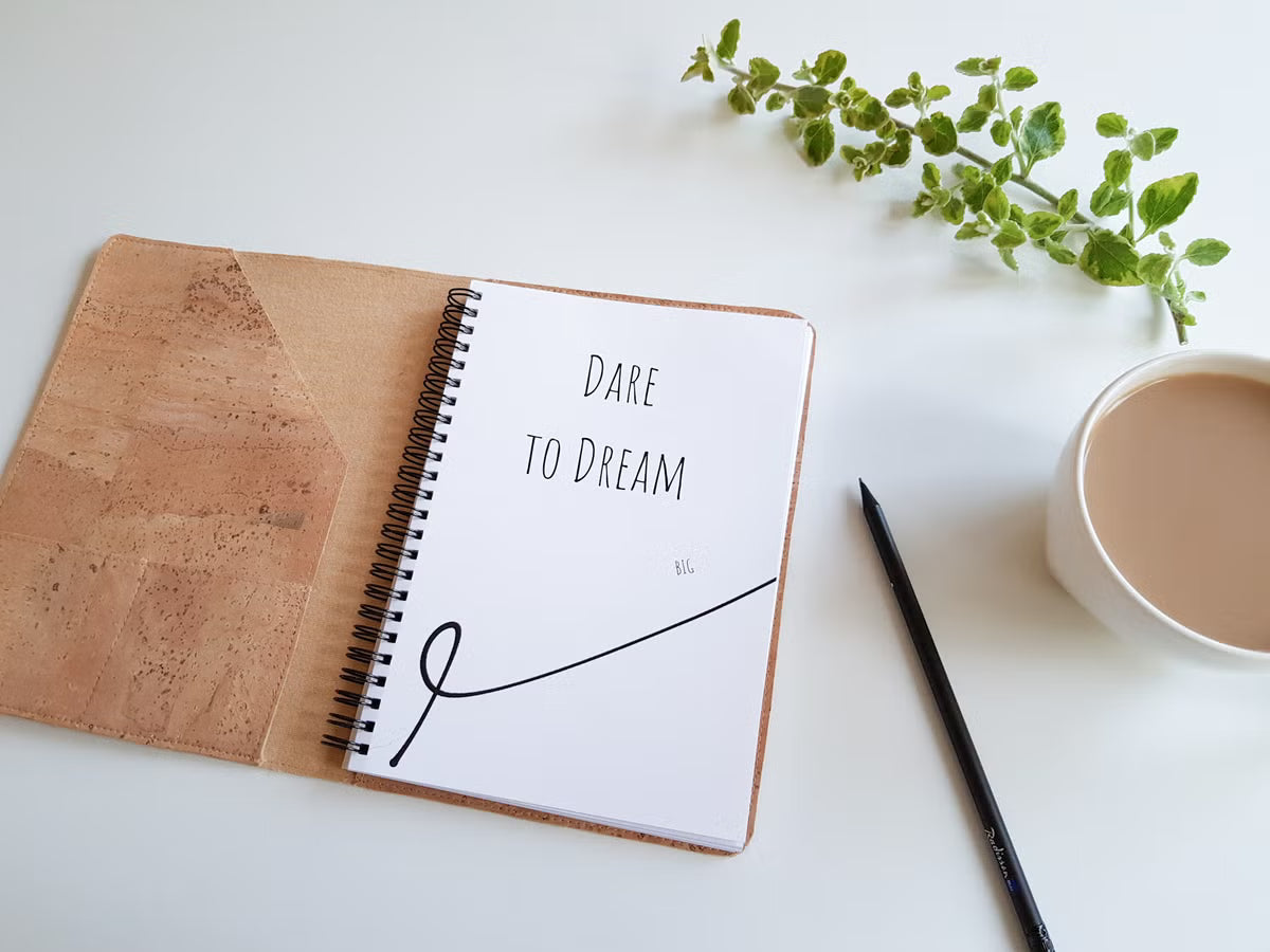 Kannet kalenteriin tai vihkoon A5