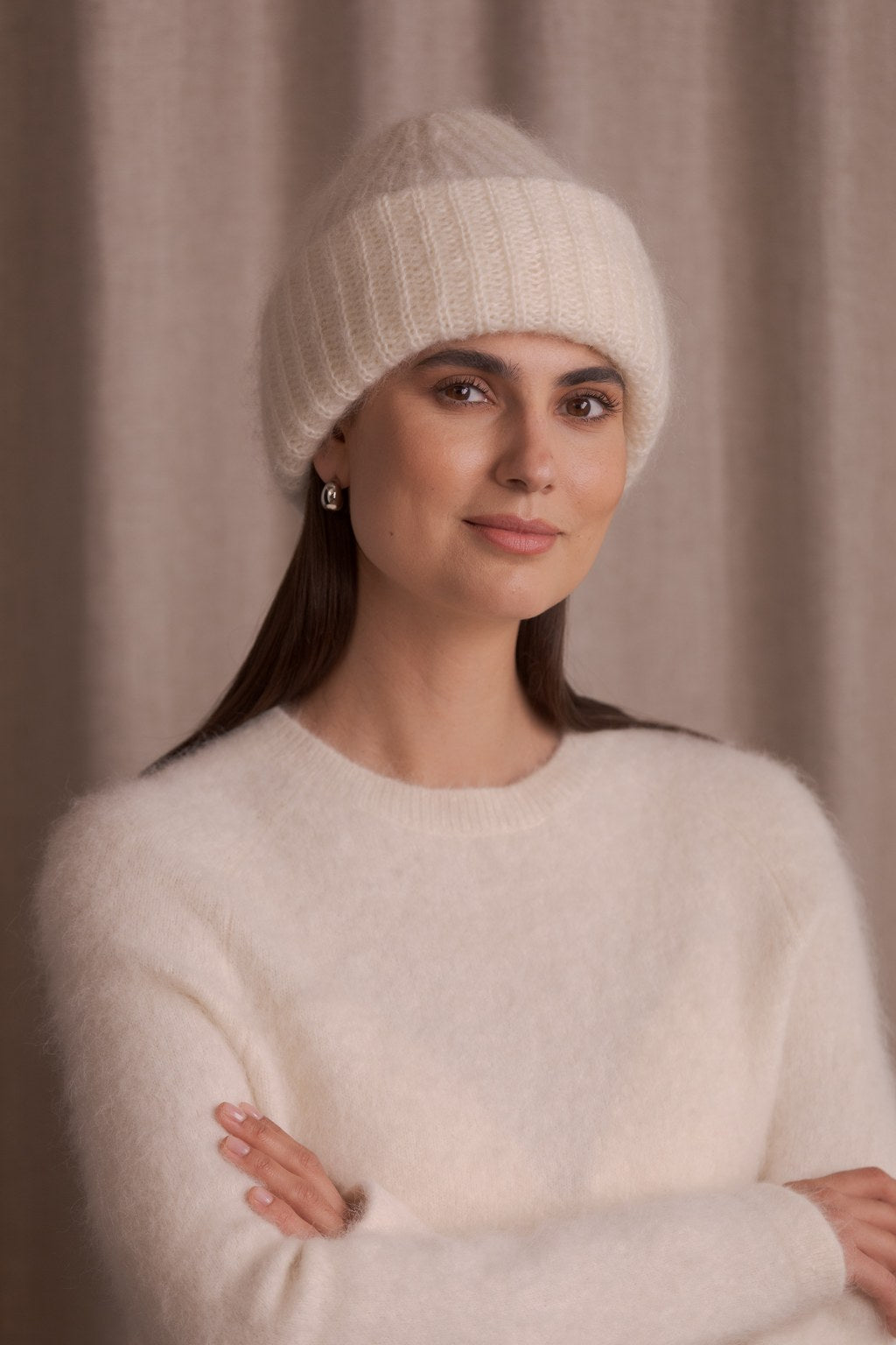 Paksu pipo kid mohairsekoitteesta