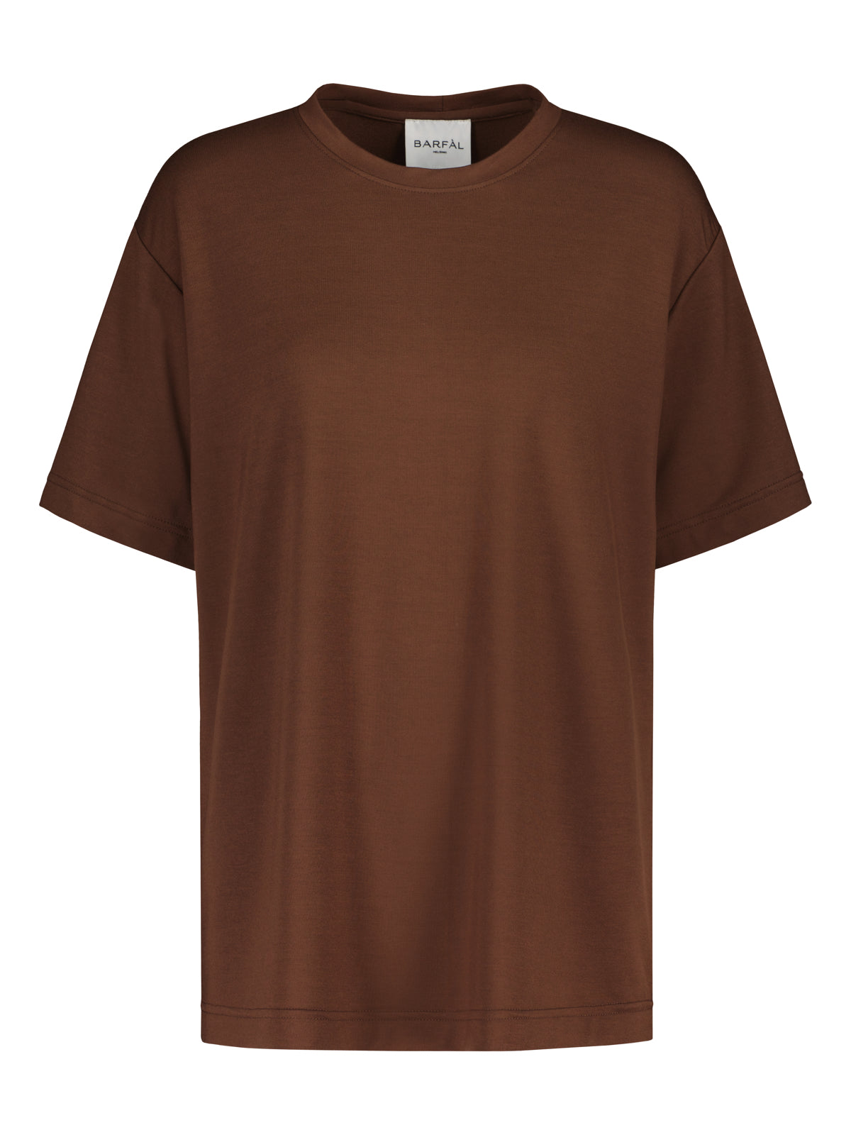 Oversized T-paita, Ruskea