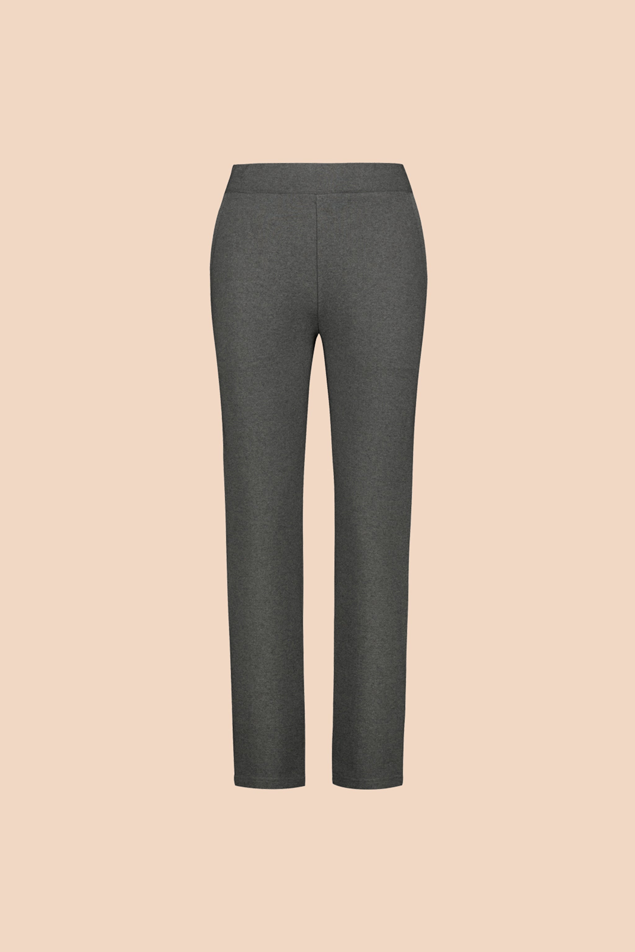 Comfy Slacks, Grey Melange