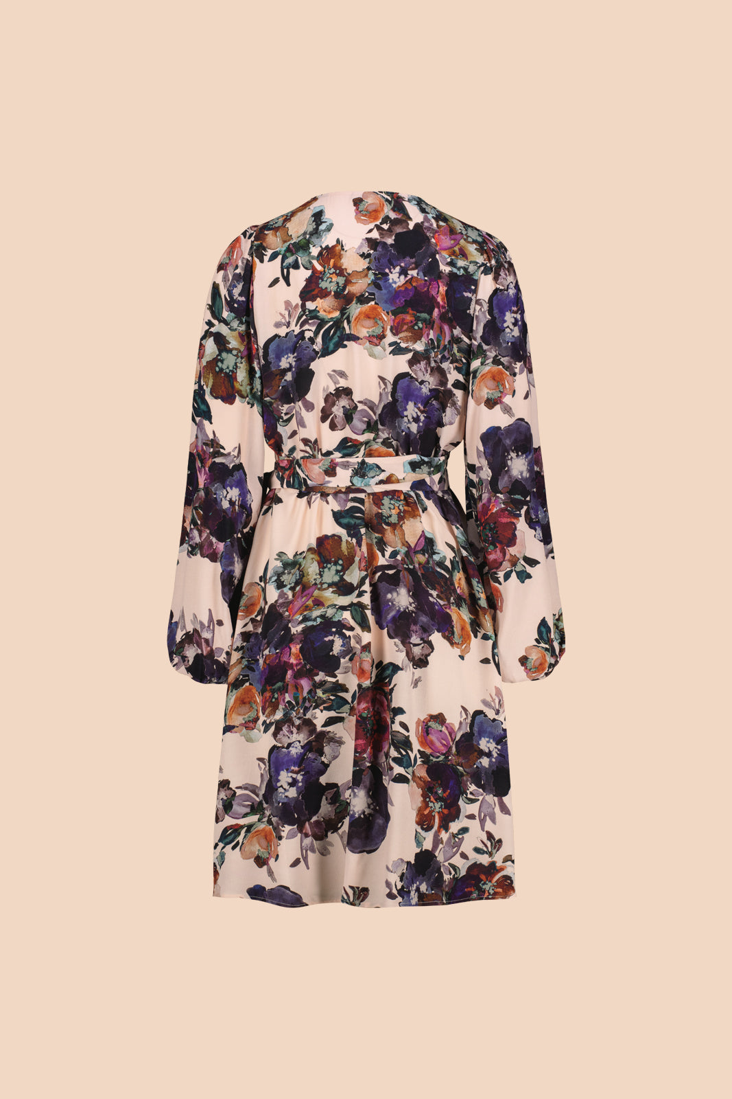 Wrap Dress, Roses