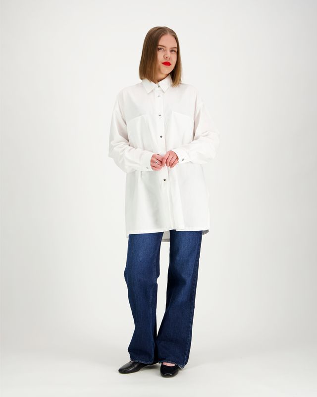 Oversized shirt, White