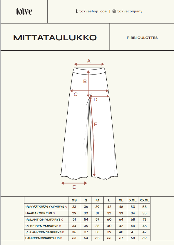 Ribbi Culottes