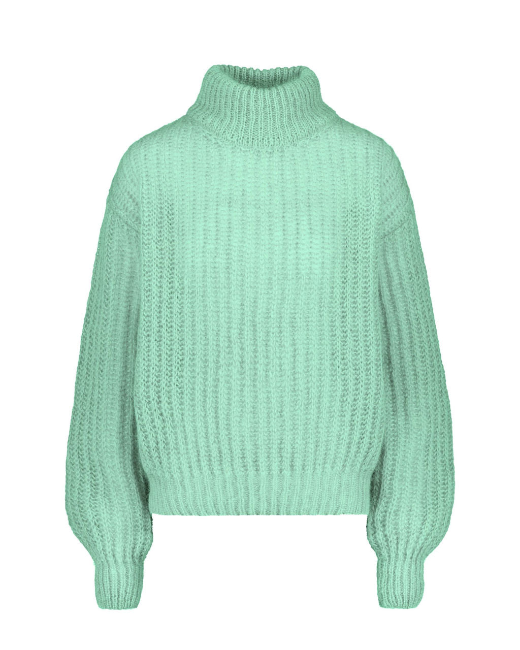 Robin Mohair Knit, Smoke Green