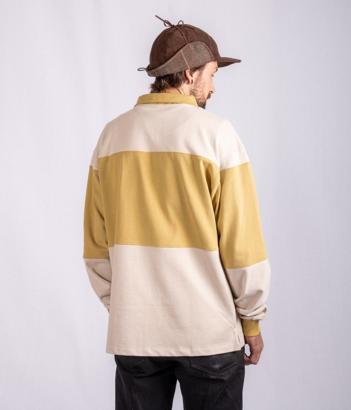 Miesten Rugbypaita, Beige Sand/Khaki
