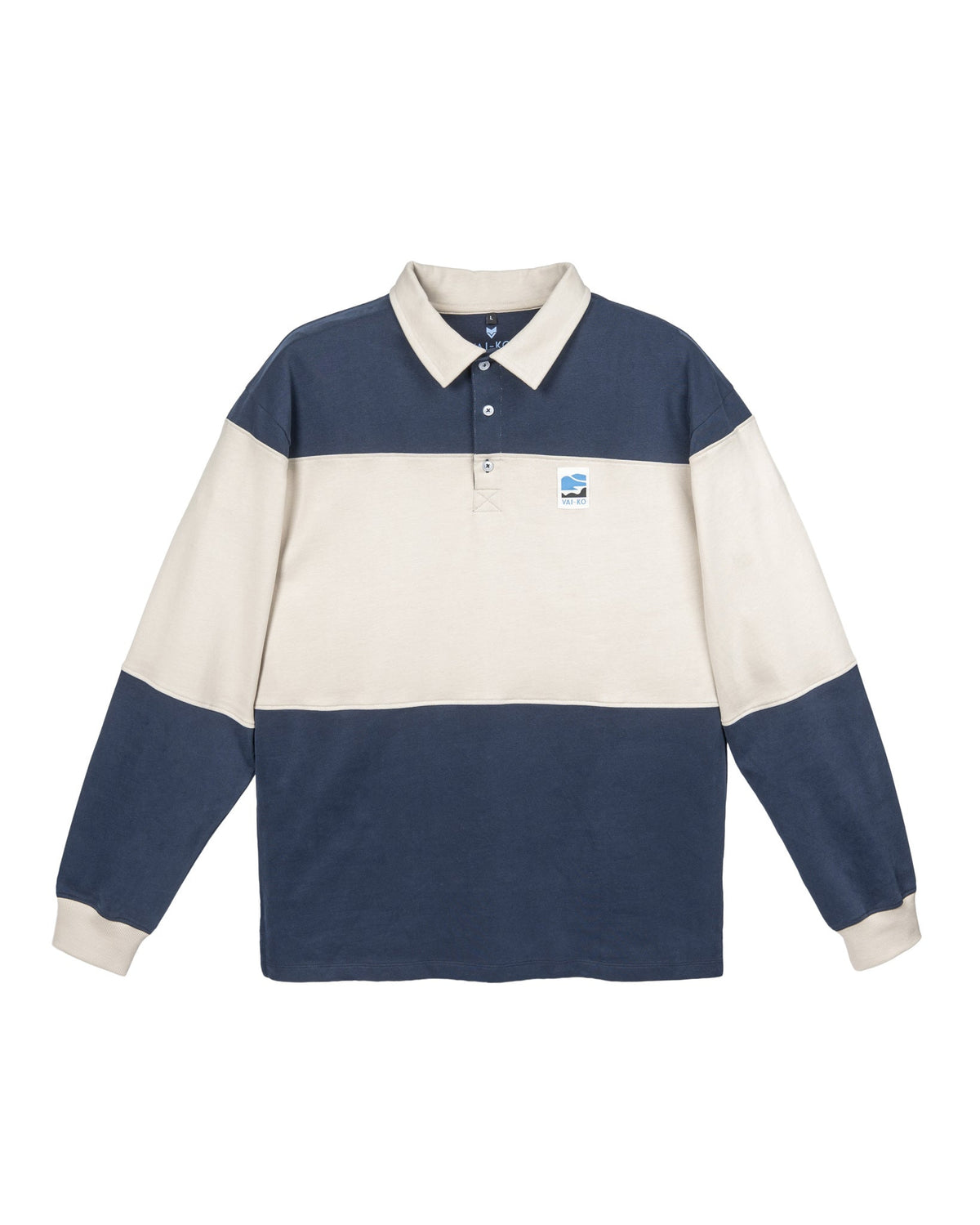 Miesten Rugbypaita, Navy / Beige Sand