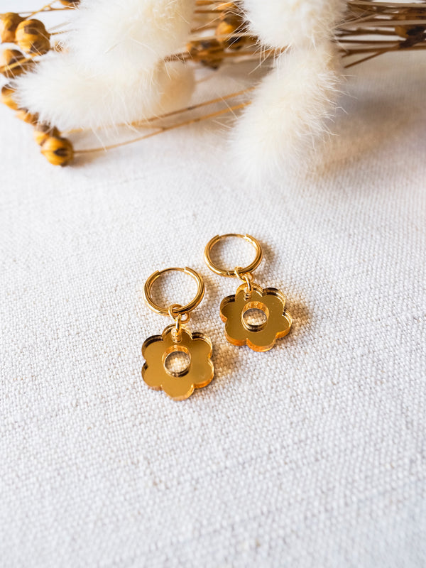 Malla -korvakorut / Peiliakryyli