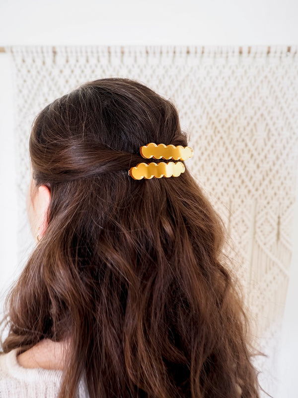 Paula -hiuspinnit 2 kpl / Peiliakryyli