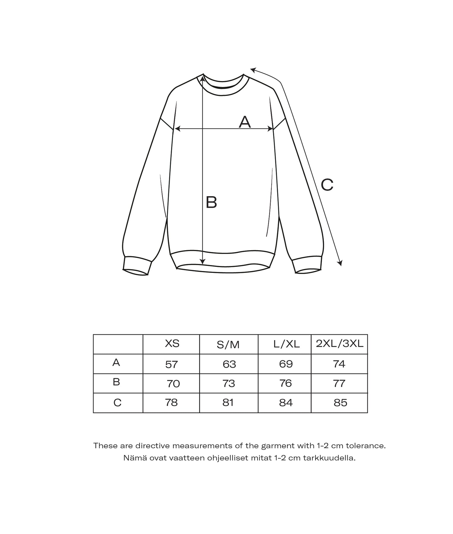 Superpower oversize-collegepaita, capers