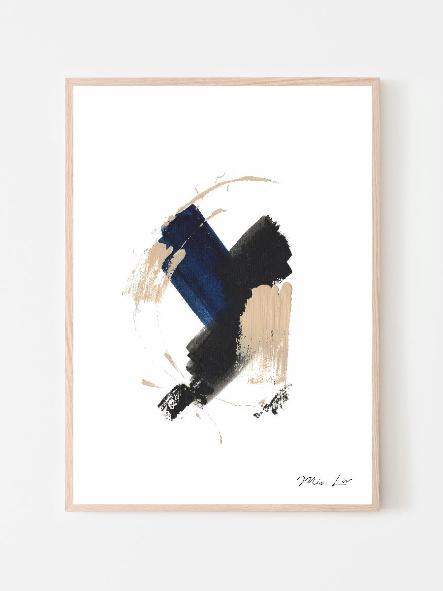 True Blue II Taidejuliste 30x40