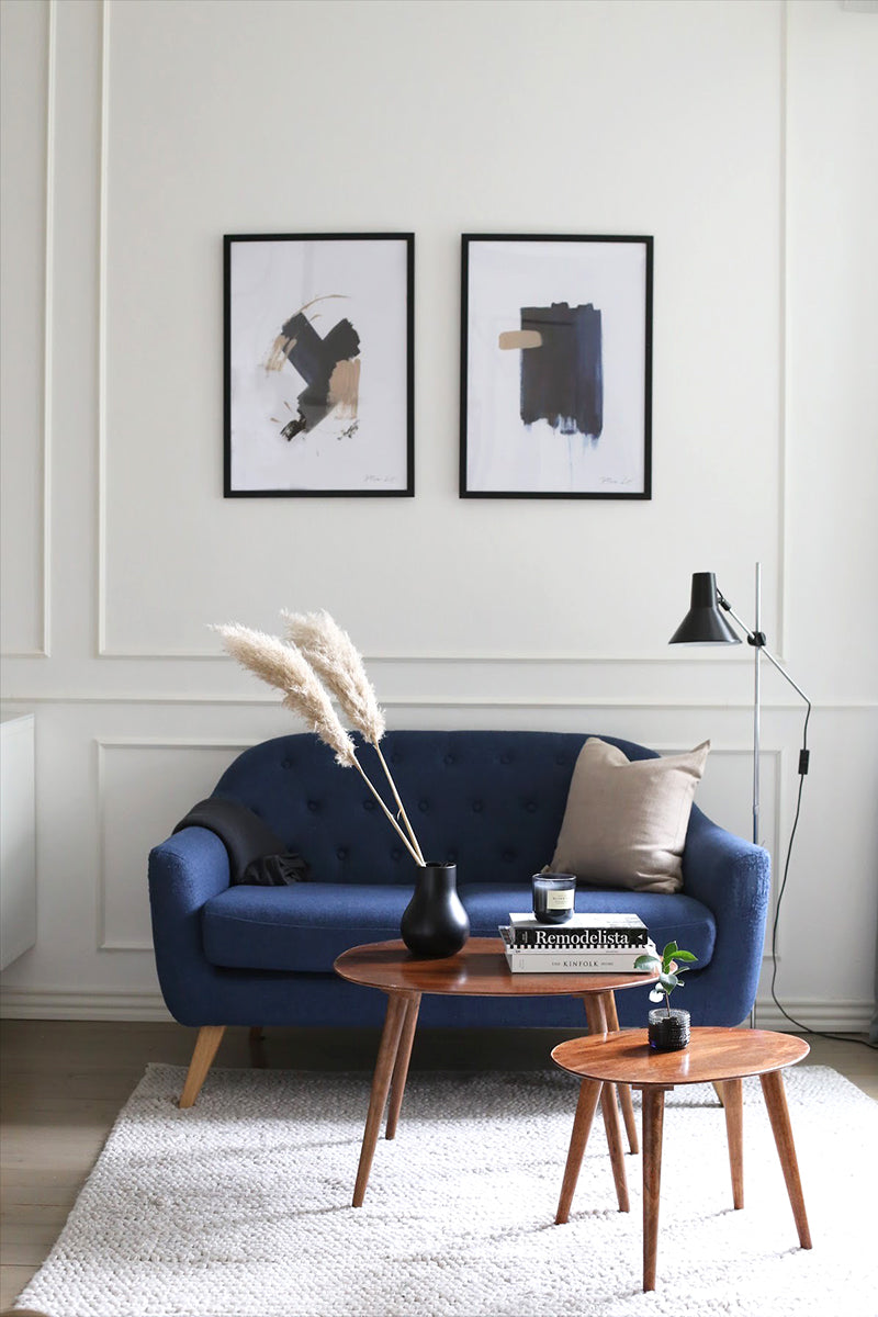 True Blue I Taidejuliste 30x40