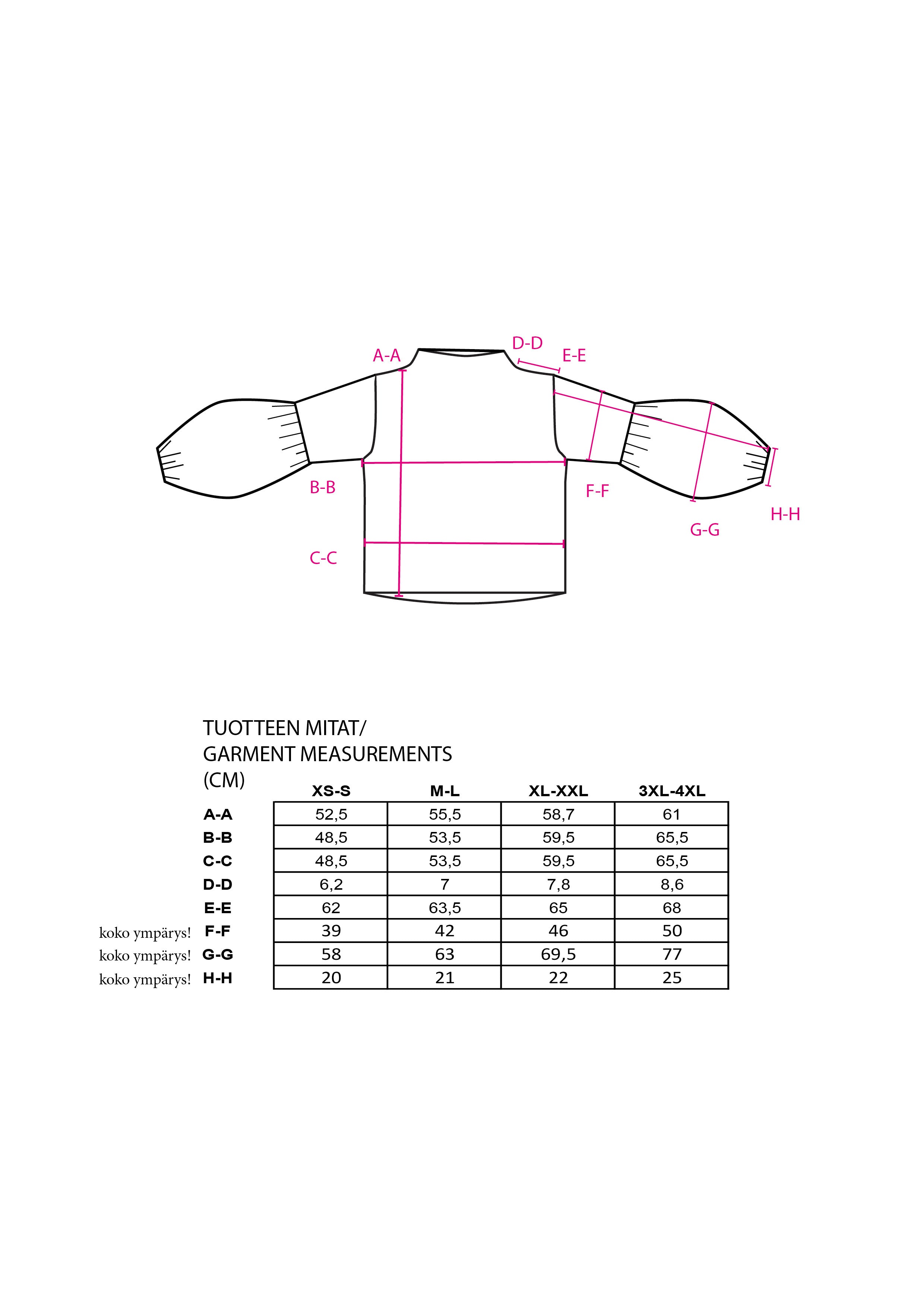 TALVIKKI puuvillapaita, Apila Valkovihreä