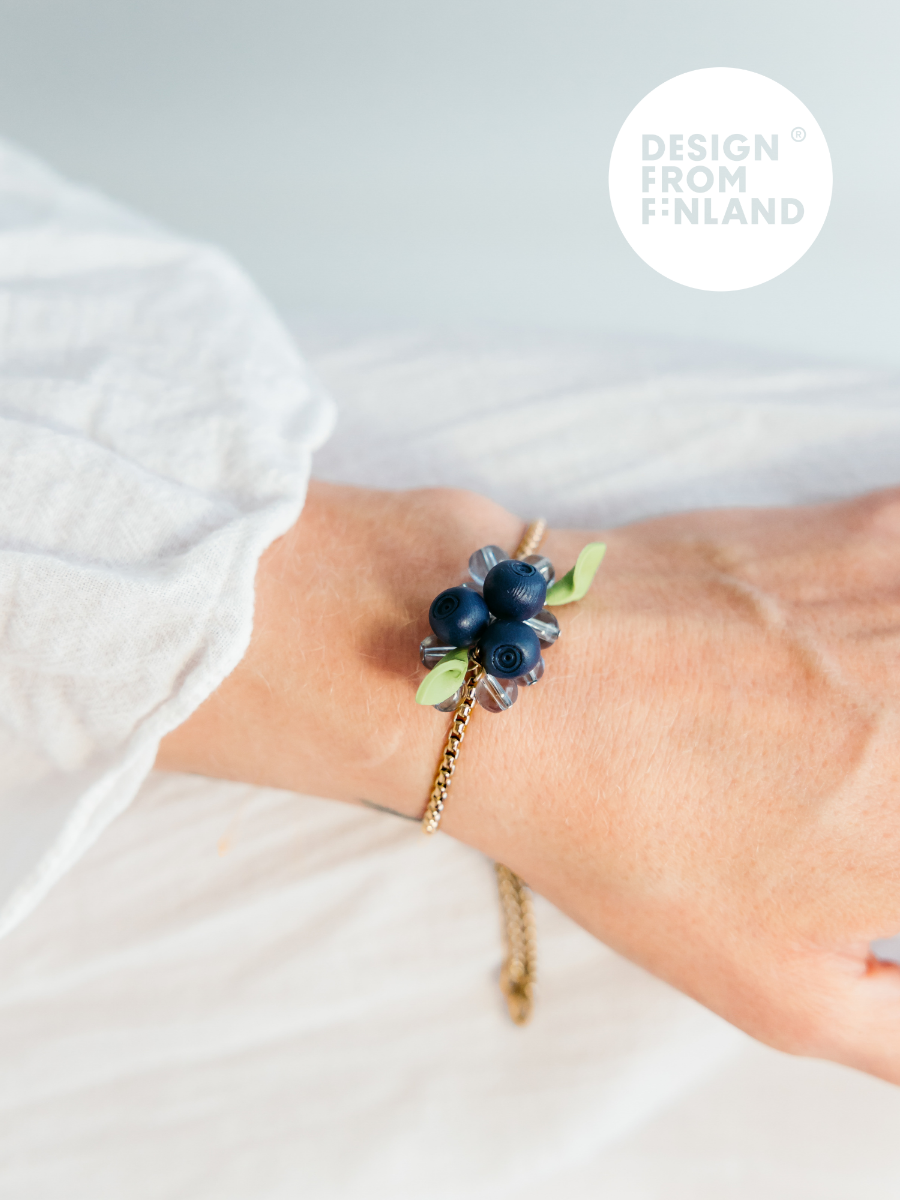 Mustikkapaikka-rannekoru