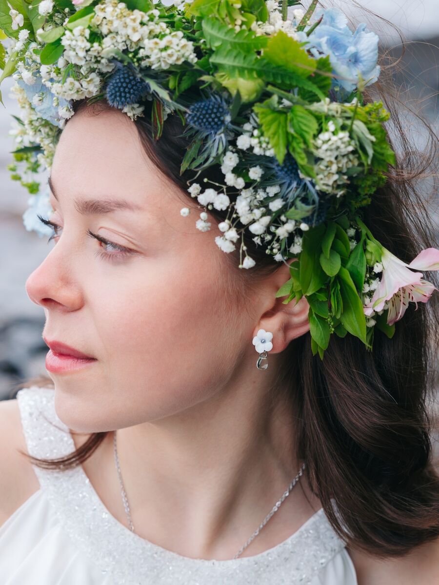 Usvaneito -nappikorvakorut