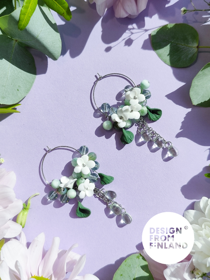 Usvaneito -rengaskorvakorut