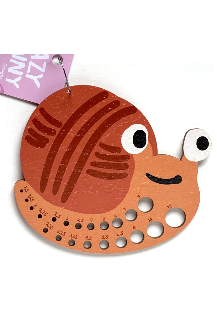 Yarn Snail - Knitting Needle Sizer