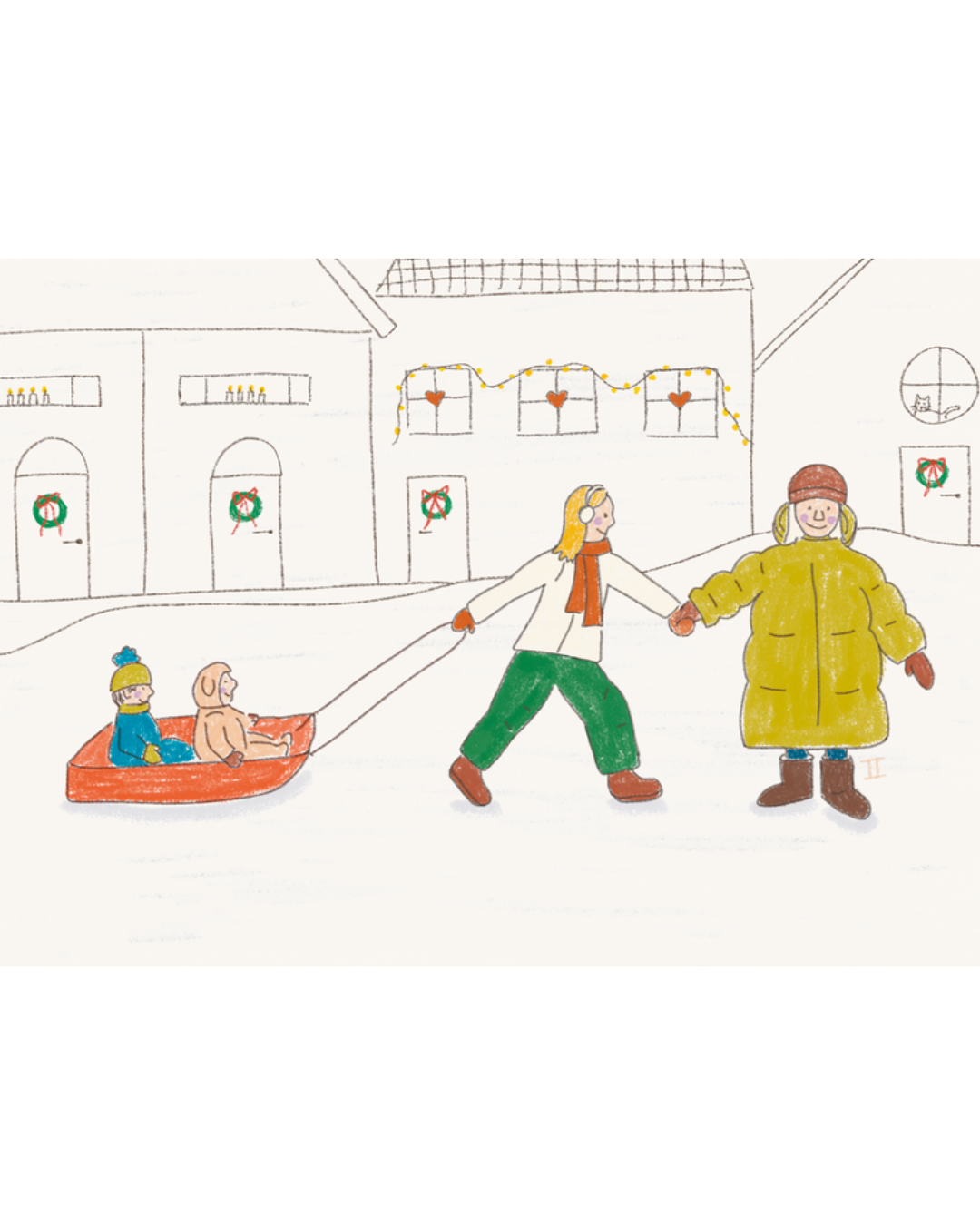 Välipäivä Postikortti