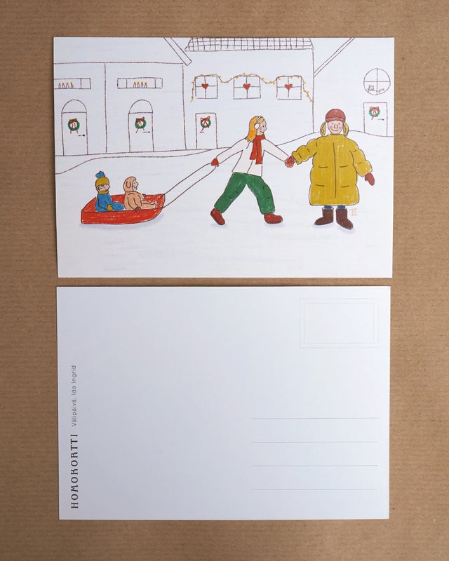 Välipäivä Postikortti