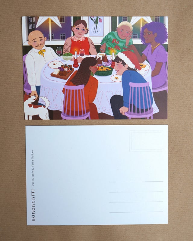 Valittu Perhe Postikortti