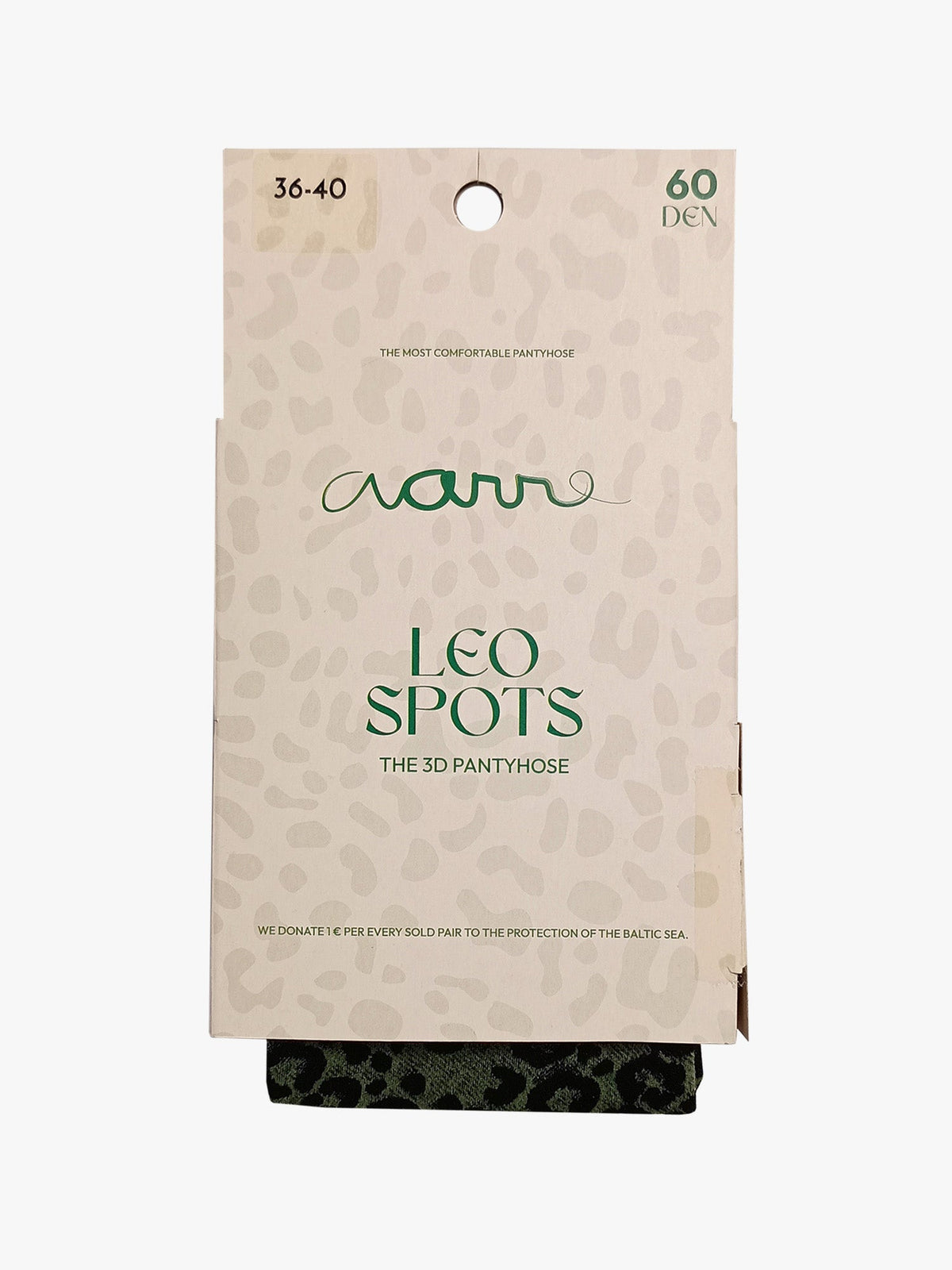 The 3D Pantyhose, 60den LEO Olive (1kpl pakkaus)