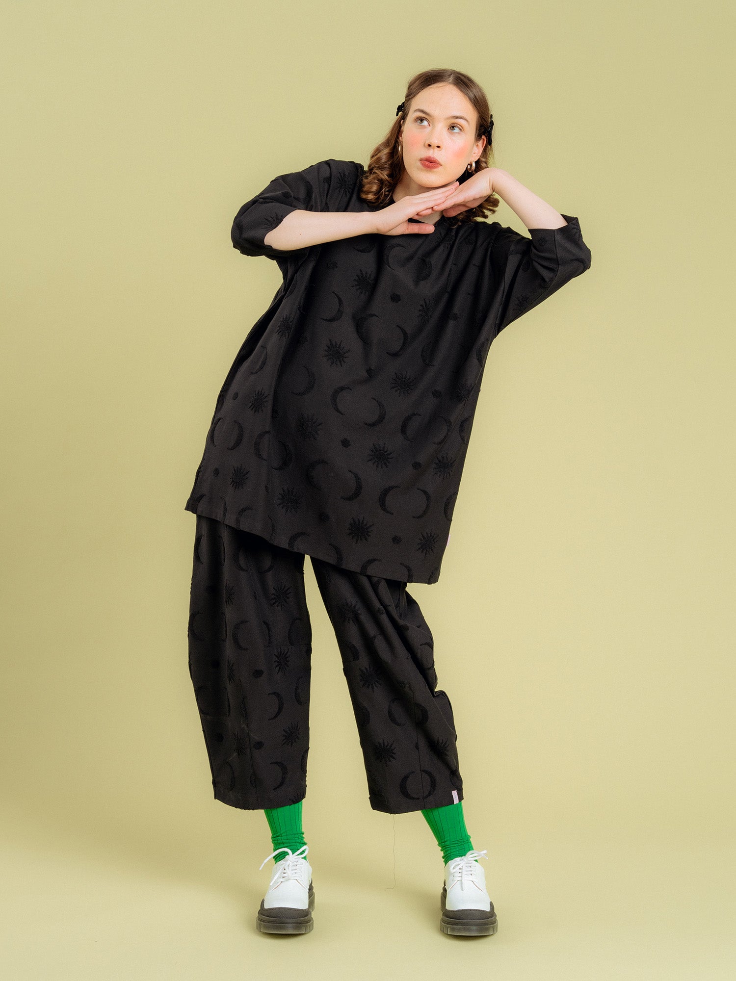 Marta Pants, Black Divine