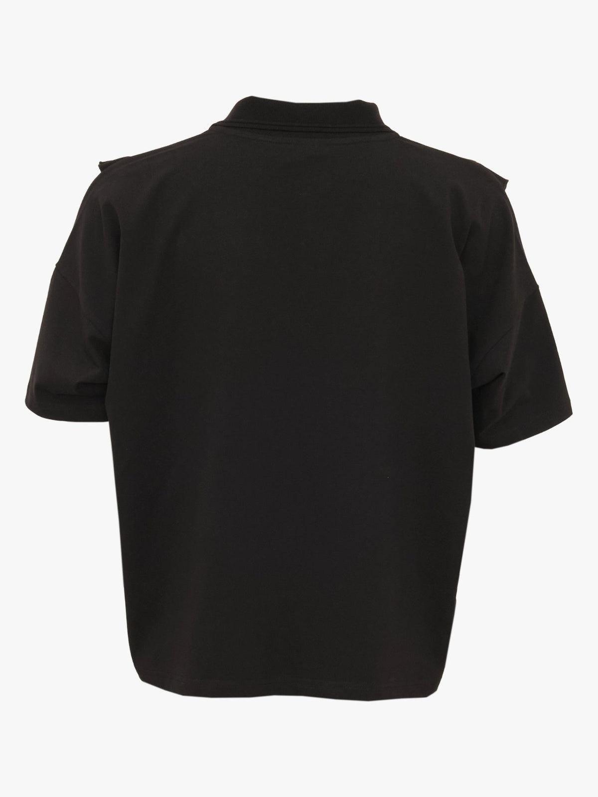 JOVIE collar shirt, Musta