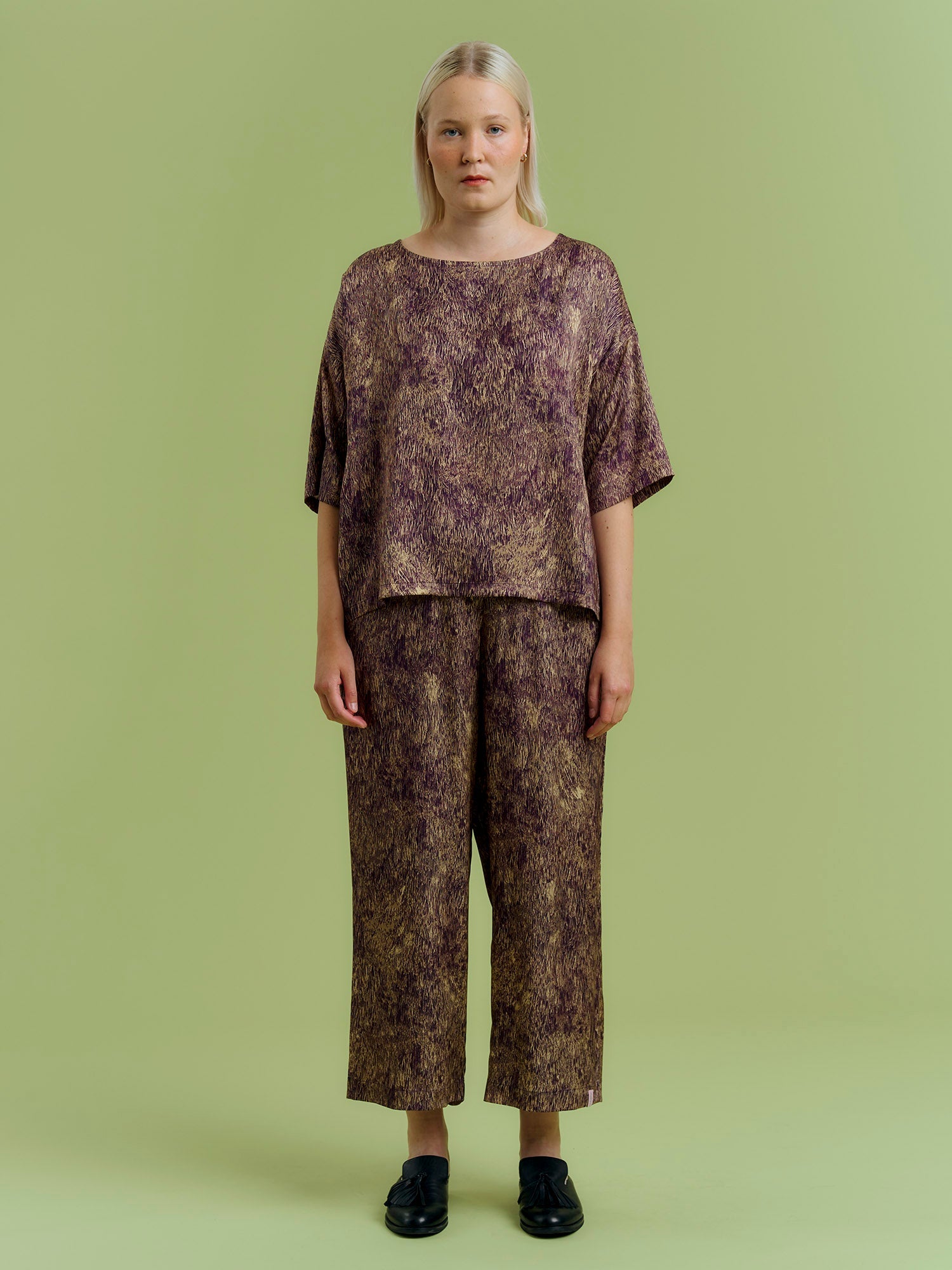Kylee T-paita, Fur Purple
