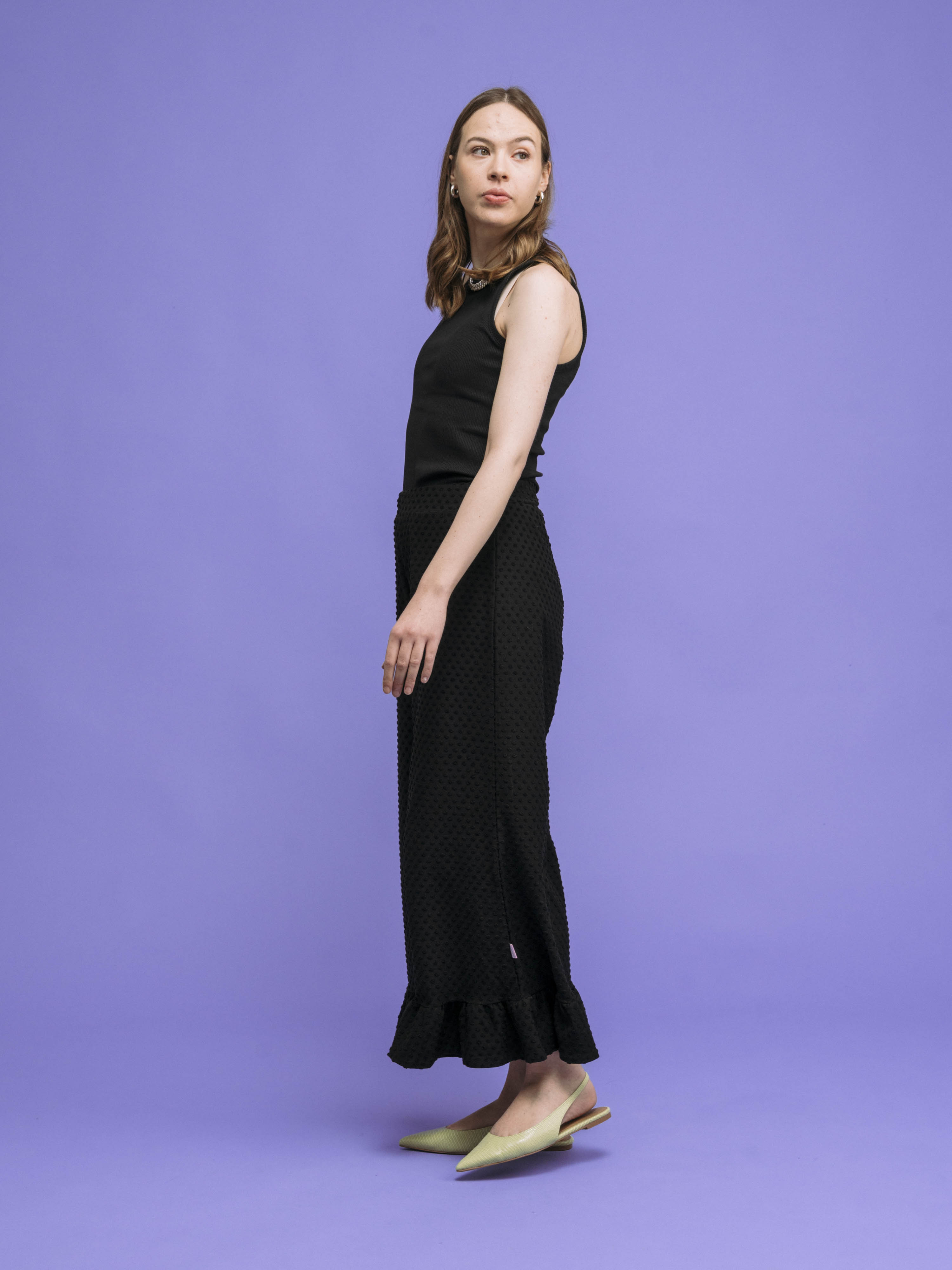 Lana Pants, Black Dot