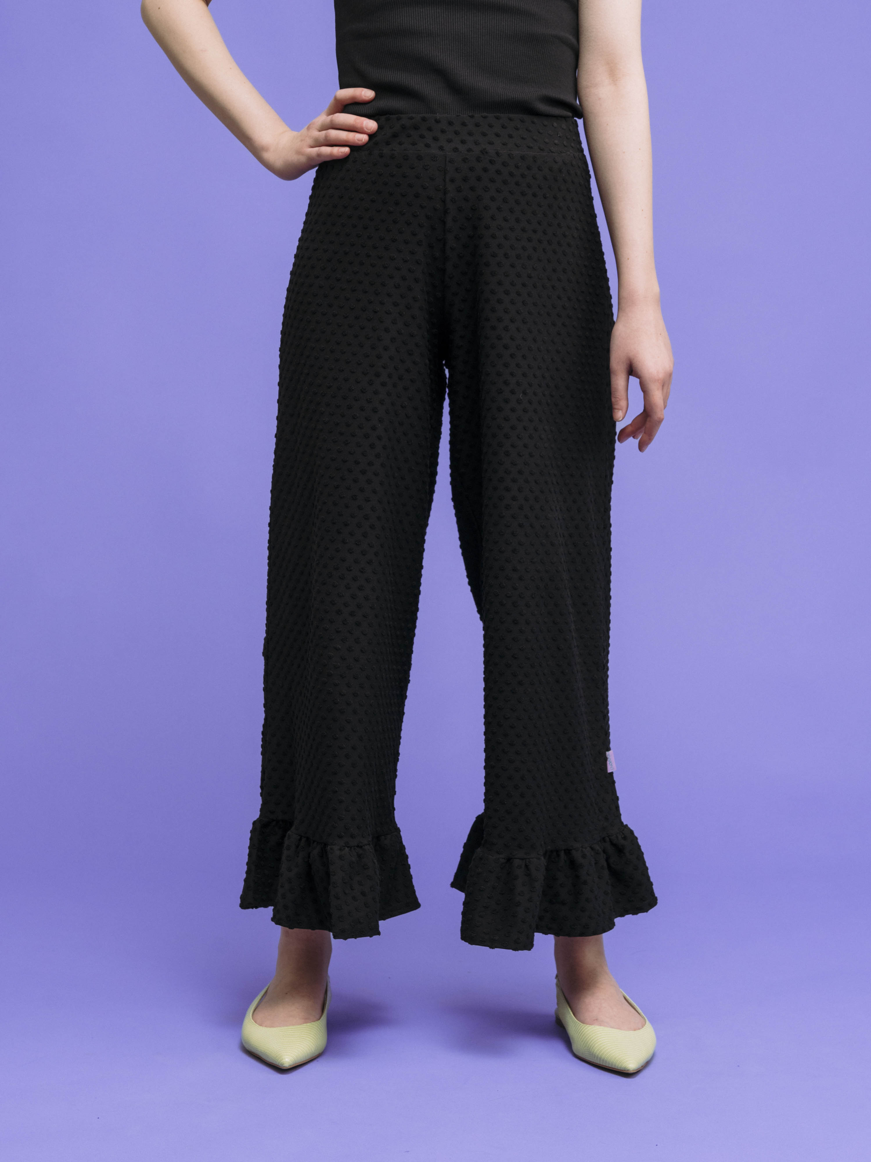 Lana Pants, Black Dot