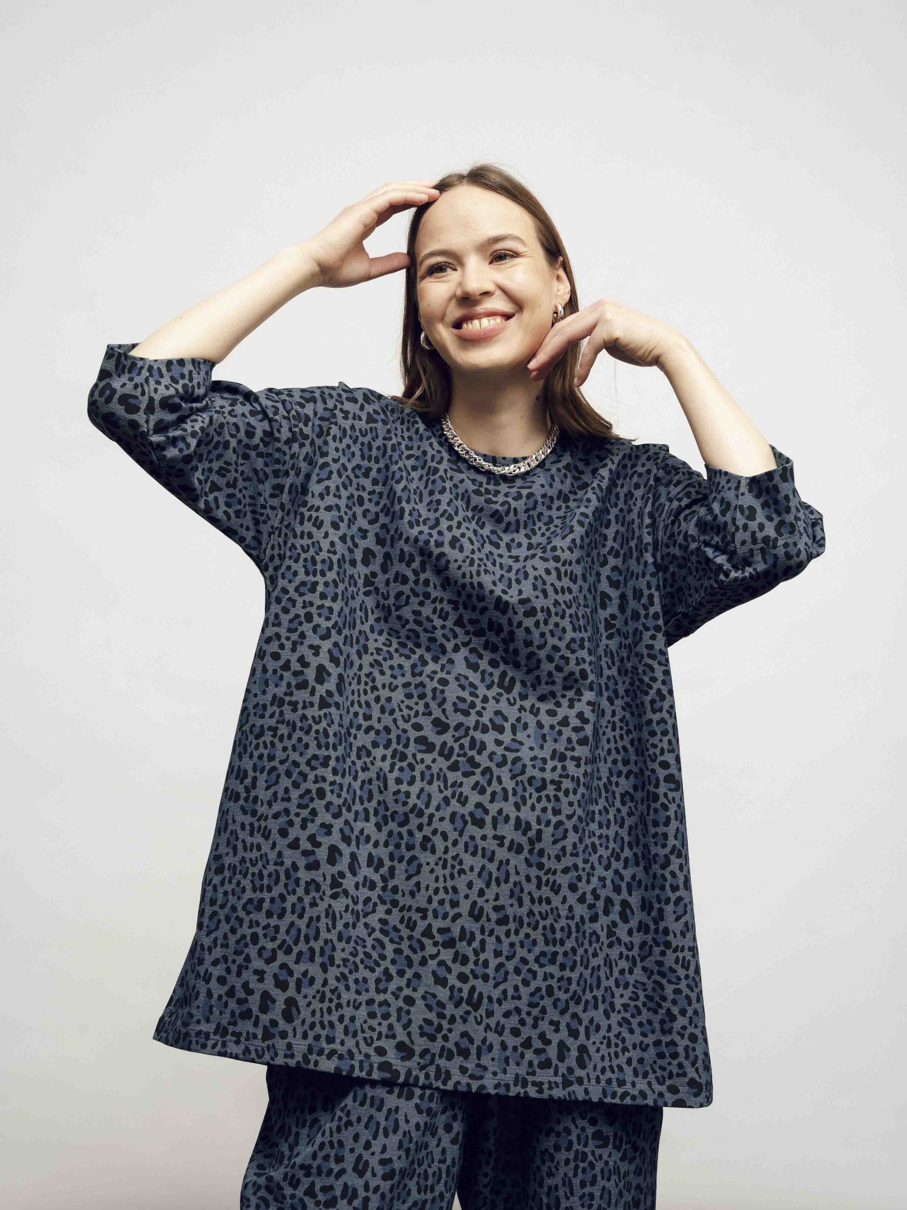 Lenora Tunic, Leo Denim