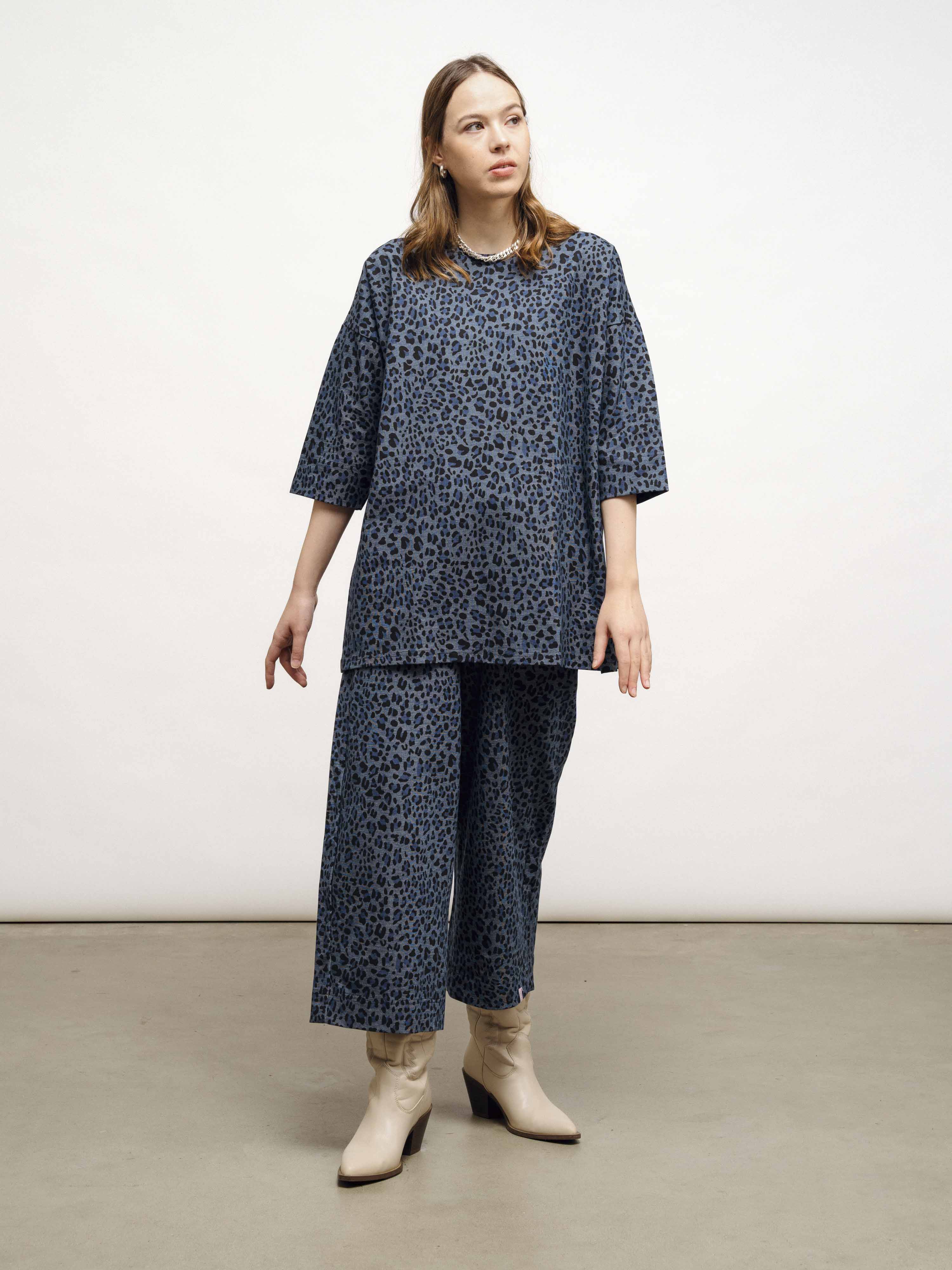 Lenora Tunic, Leo Denim